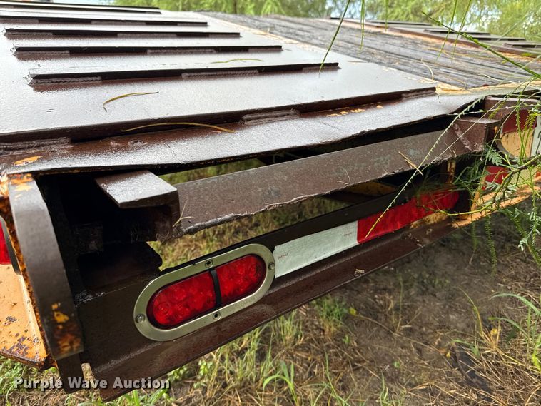 image for item ED5912 2009 Kaufman drop deck equipment trailer