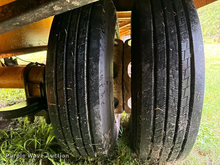 image for item ED5912 2009 Kaufman drop deck equipment trailer