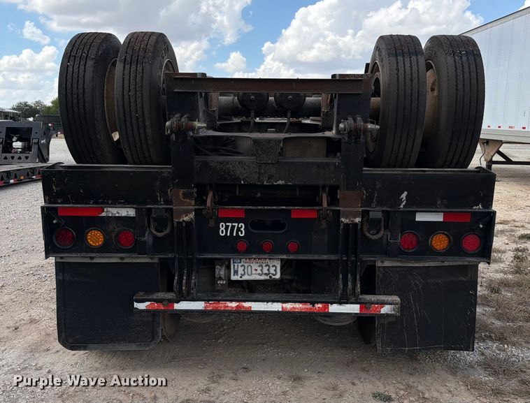 image for item ED5922 2005 Trail King TK70RG-502 lowboy equipment trailer