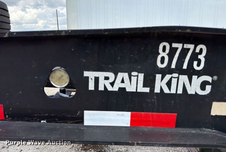 image for item ED5922 2005 Trail King TK70RG-502 lowboy equipment trailer