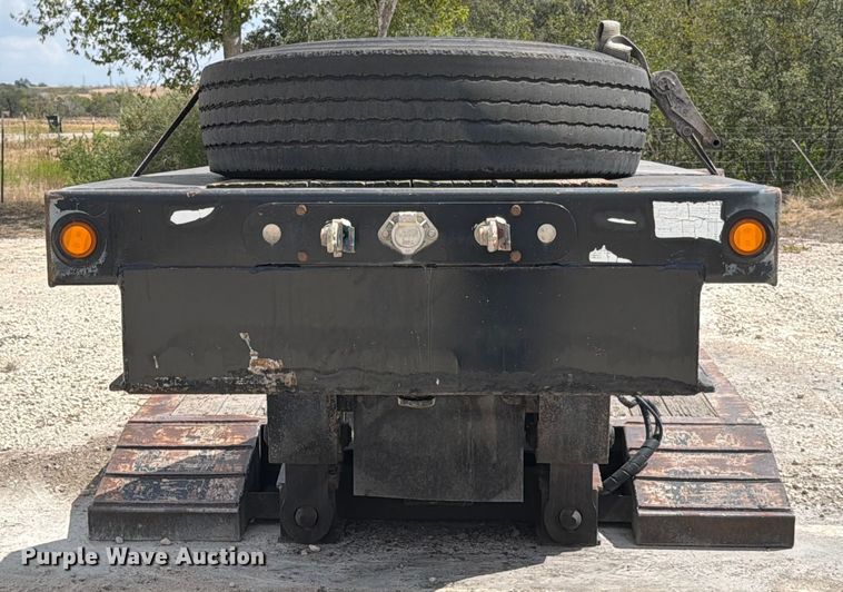 image for item ED5923 2011 Trail King TK70HG-492 lowboy equipment trailer