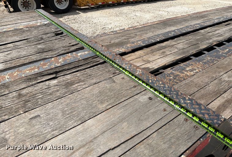 image for item ED5923 2011 Trail King TK70HG-492 lowboy equipment trailer