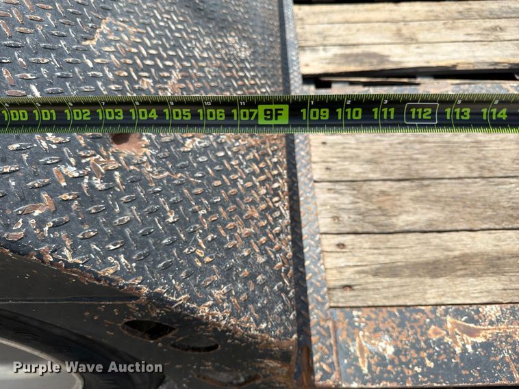 image for item ED5923 2011 Trail King TK70HG-492 lowboy equipment trailer