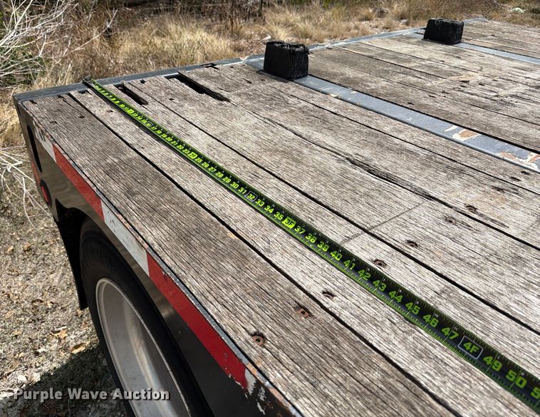 image for item ED5923 2011 Trail King TK70HG-492 lowboy equipment trailer