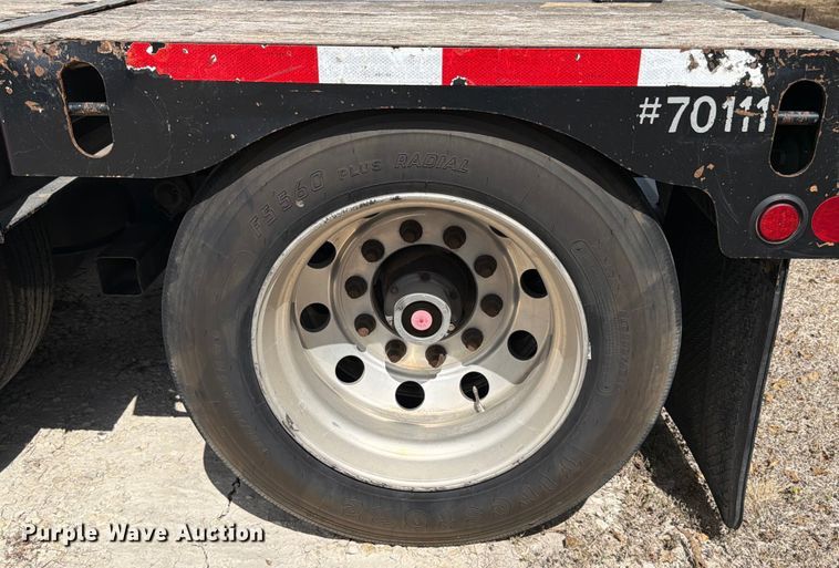 image for item ED5923 2011 Trail King TK70HG-492 lowboy equipment trailer