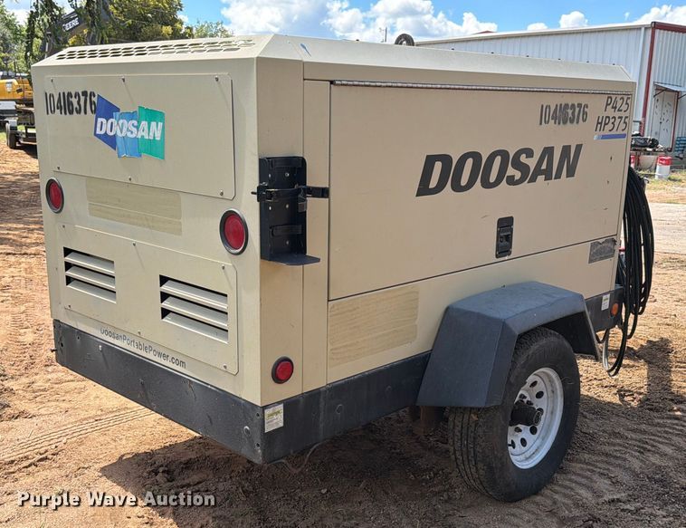 image for item ED5929 2015 Doosan P425/HP375WCU-T4I air compressor