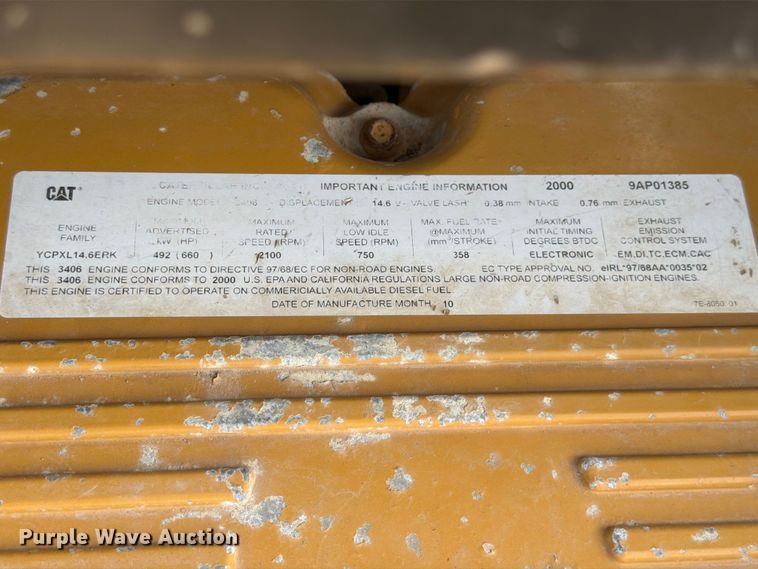 image for item ED5947 Caterpillar D400 articulated haul truck