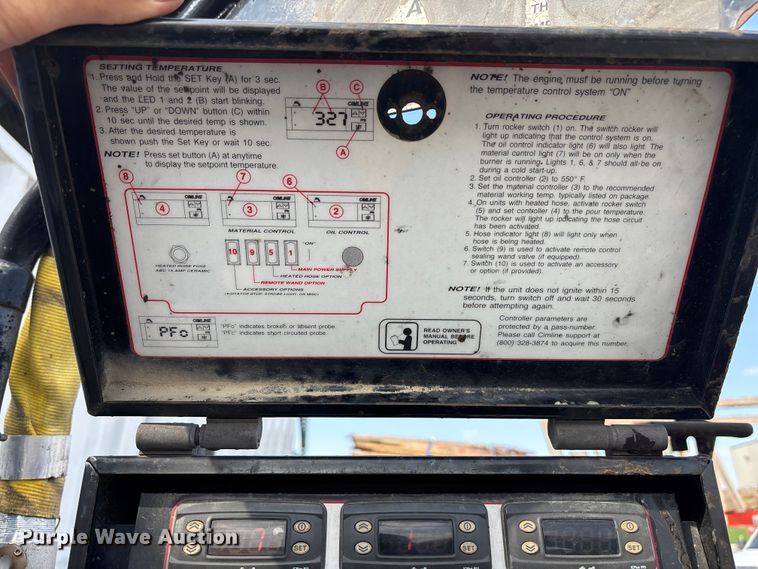 image for item EE4019 2008 CimLine 110 Magma melter applicator