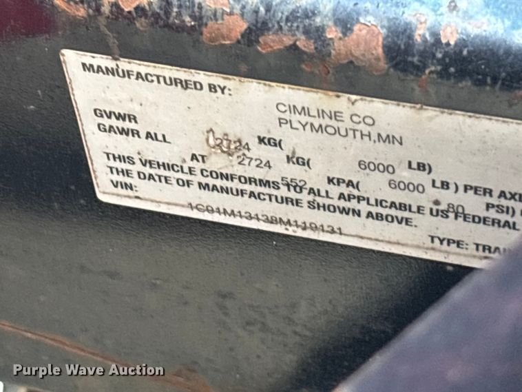 image for item EE4019 2008 CimLine 110 Magma melter applicator