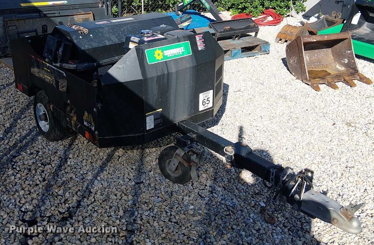 image for item EF0980 2023 MI-T-M HMT-4004-0MGH pressure washer trailer