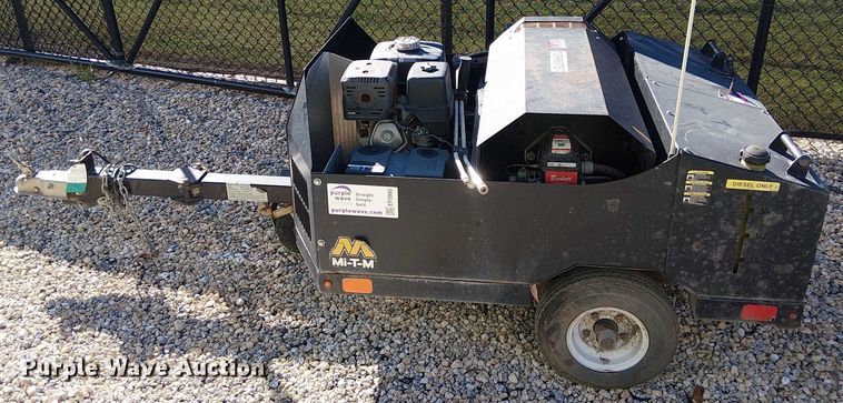 image for item EF0980 2023 MI-T-M HMT-4004-0MGH pressure washer trailer