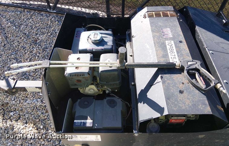 image for item EF0980 2023 MI-T-M HMT-4004-0MGH pressure washer trailer