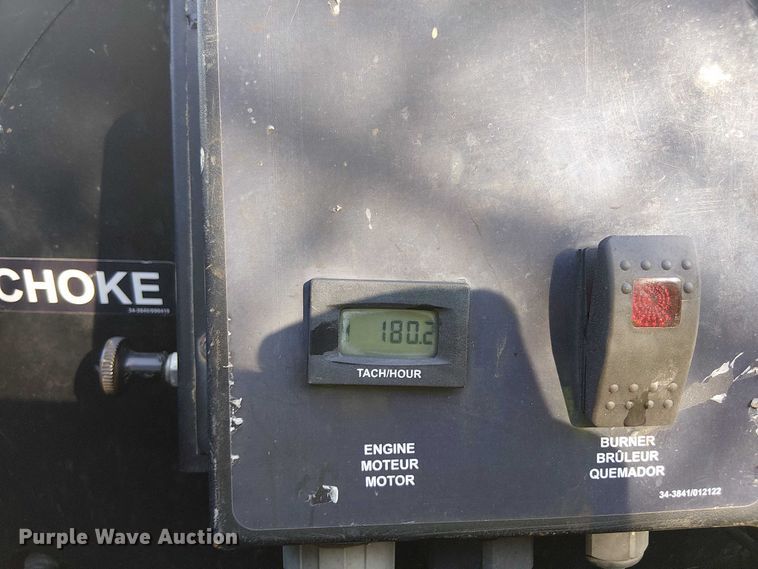 image for item EF0980 2023 MI-T-M HMT-4004-0MGH pressure washer trailer