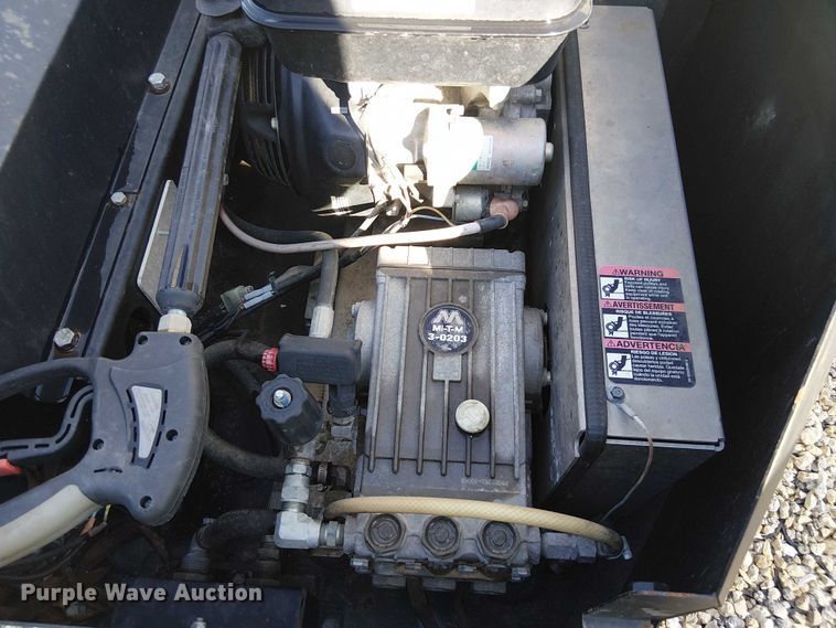 image for item EF0980 2023 MI-T-M HMT-4004-0MGH pressure washer trailer