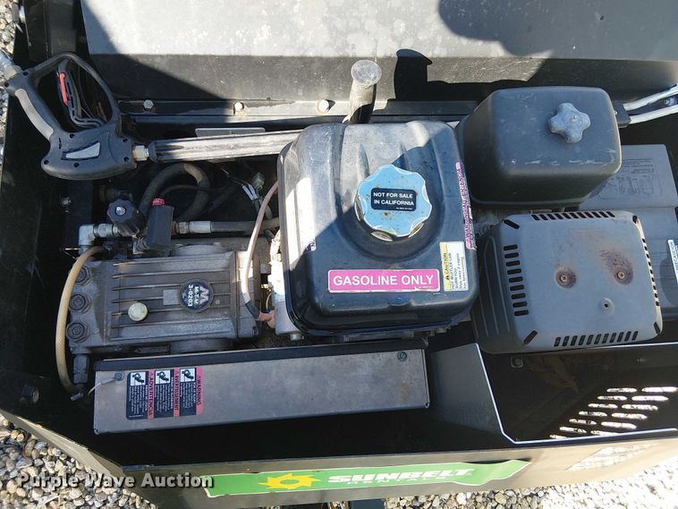 image for item EF0980 2023 MI-T-M HMT-4004-0MGH pressure washer trailer