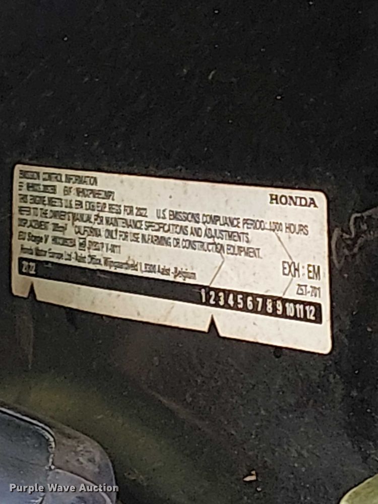 image for item EF0980 2023 MI-T-M HMT-4004-0MGH pressure washer trailer