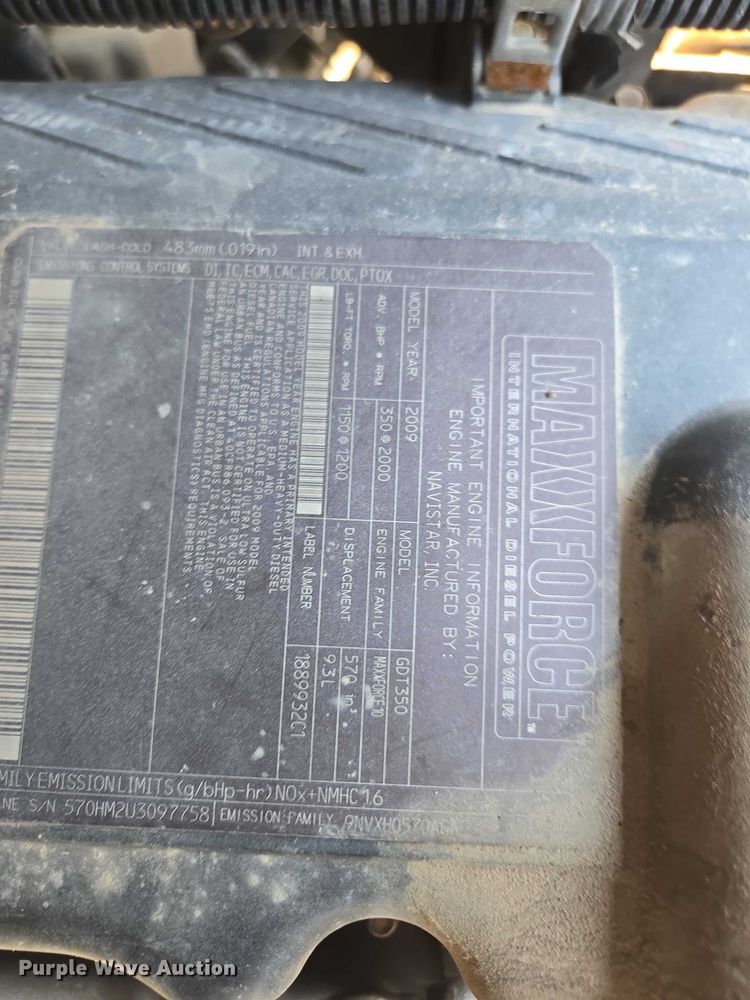 image for item EF1508 2011 International 7500 bucket truck