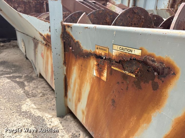 image for item EF6005 Eagle Iron Works sand screw screening plant