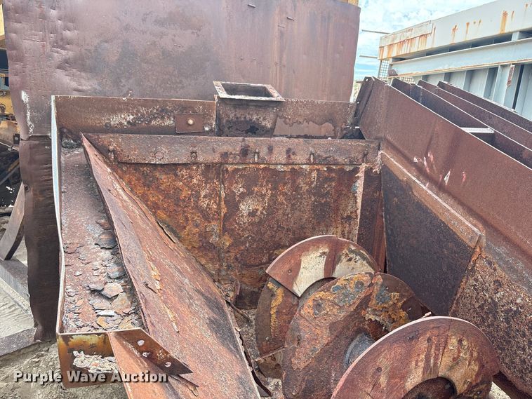 image for item EF6005 Eagle Iron Works sand screw screening plant