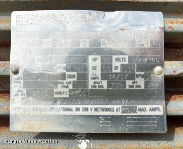 image for item EF6005 Eagle Iron Works sand screw screening plant