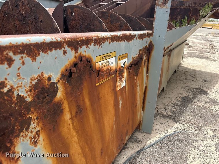 image for item EF6005 Eagle Iron Works sand screw screening plant