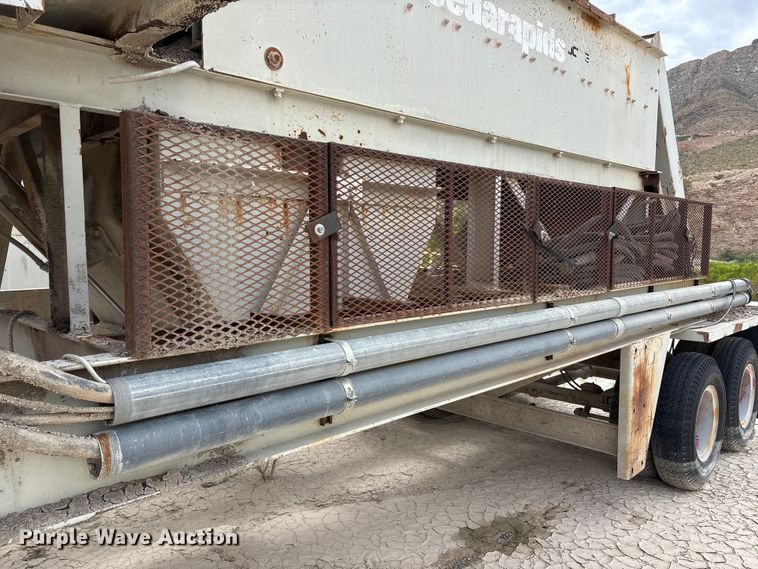 image for item EF6009 Cedarapids twin screw mixer