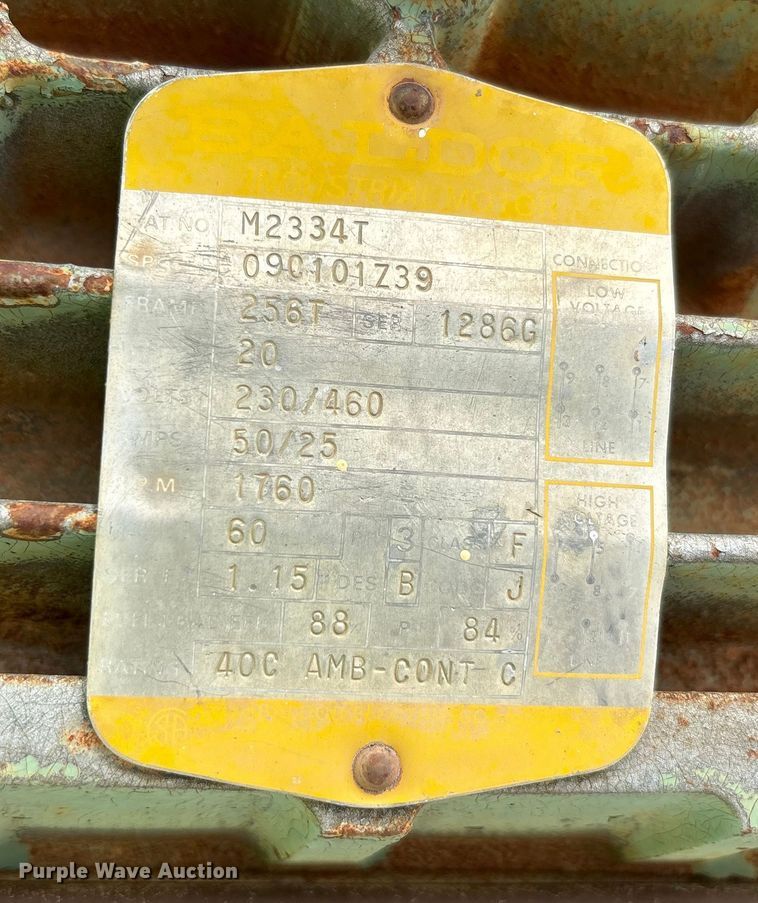 image for item EF6009 Cedarapids twin screw mixer