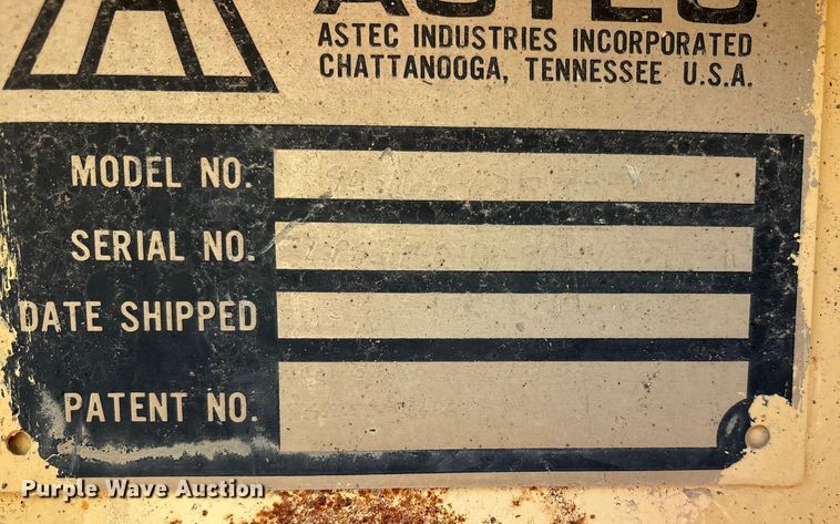 image for item EF6016 Astec 90-166-625 drive over scales