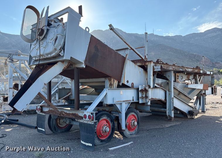 image for item EF6020 Cedarapids wash plant