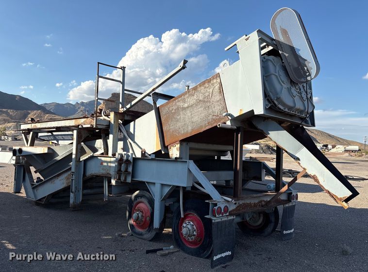 image for item EF6020 Cedarapids wash plant