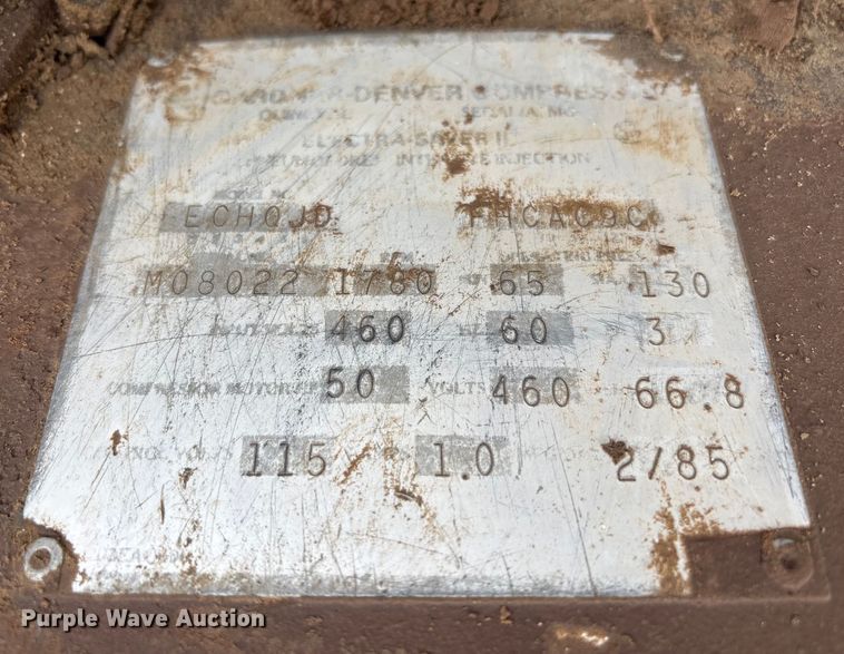 image for item EF6057 Garden Denver ECHQJD air compressor