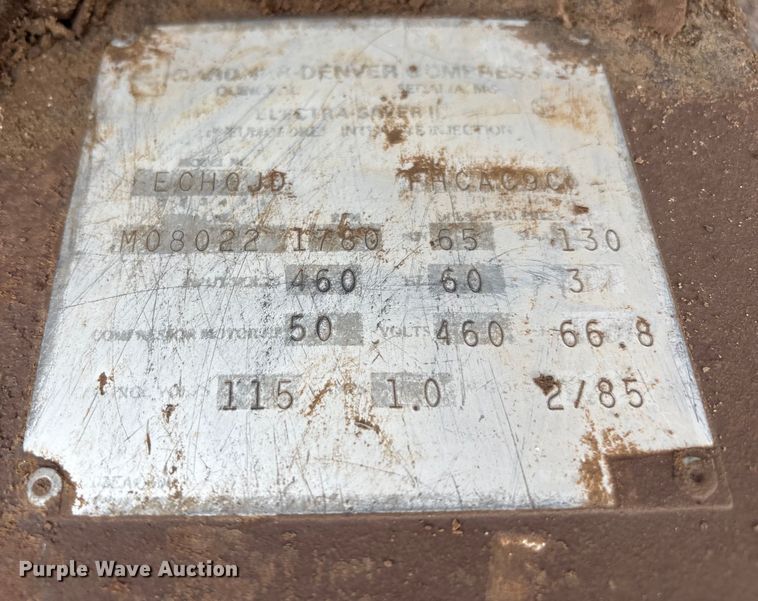 image for item EF6057 Garden Denver ECHQJD air compressor