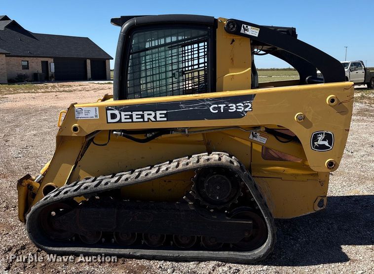 image for item EF6059 2009 John Deere CT332 tracked skid steer loader