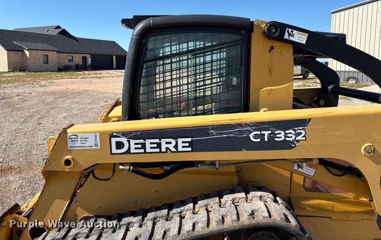 image for item EF6059 2009 John Deere CT332 tracked skid steer loader
