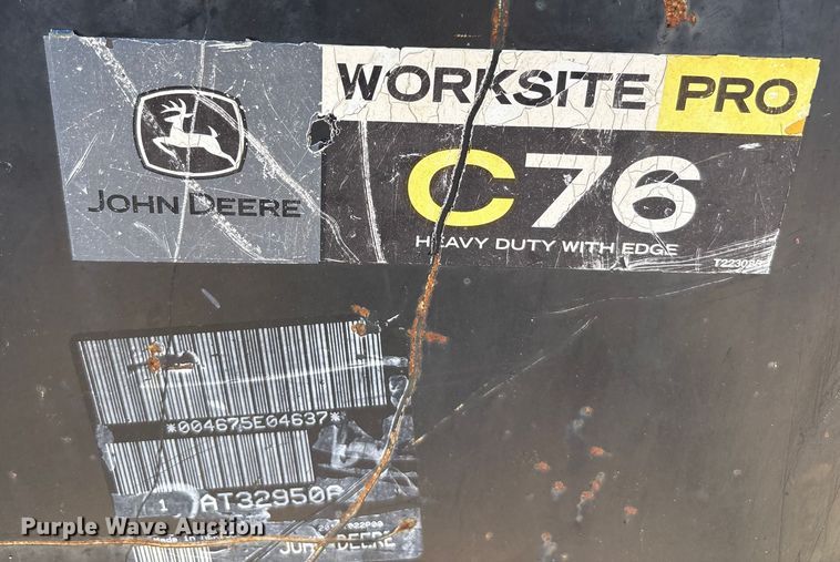 image for item EF6059 2009 John Deere CT332 tracked skid steer loader