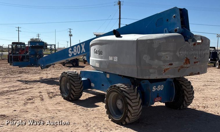 image for item EF6062 2012 Genie S-80X boom lift