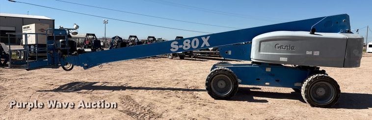 image for item EF6062 2012 Genie S-80X boom lift