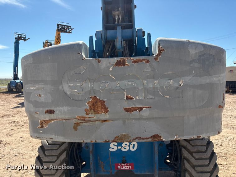 image for item EF6062 2012 Genie S-80X boom lift