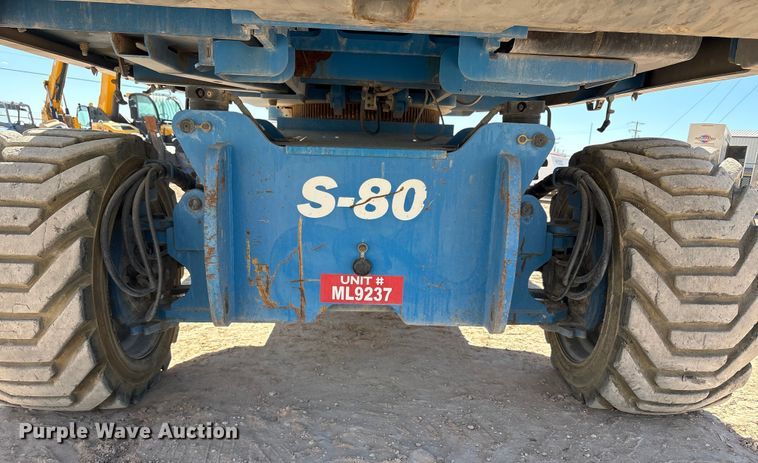 image for item EF6062 2012 Genie S-80X boom lift