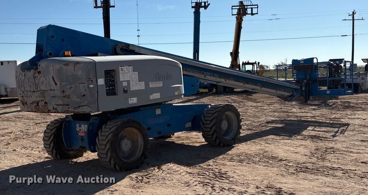 image for item EF6063 2012 Genie S-80X boom lift