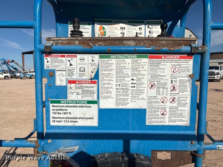 image for item EF6063 2012 Genie S-80X boom lift