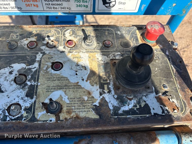 image for item EF6063 2012 Genie S-80X boom lift