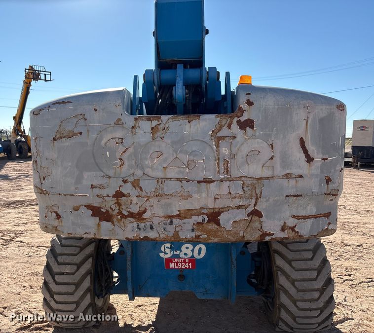 image for item EF6063 2012 Genie S-80X boom lift