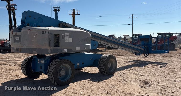 image for item EF6064 2010 Genie S80 boom lift