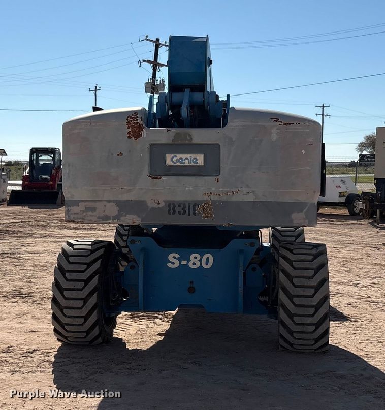 image for item EF6064 2010 Genie S80 boom lift
