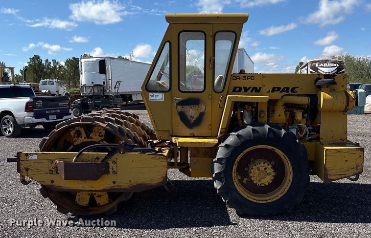 image for item EF6066 Dynapac CA15PD single drum vibratory roller