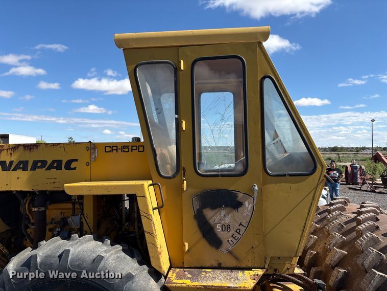 image for item EF6066 Dynapac CA15PD single drum vibratory roller