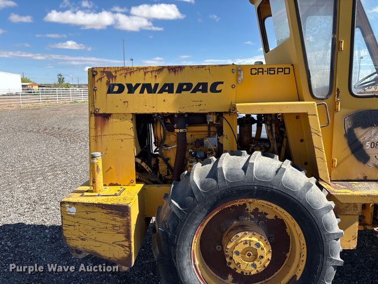 image for item EF6066 Dynapac CA15PD single drum vibratory roller