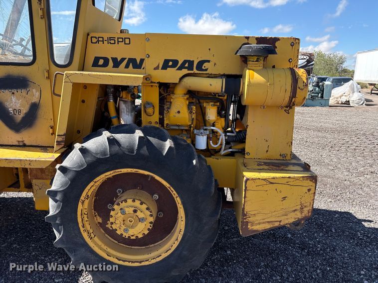image for item EF6066 Dynapac CA15PD single drum vibratory roller