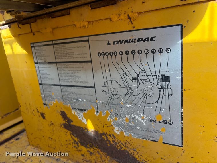 image for item EF6066 Dynapac CA15PD single drum vibratory roller